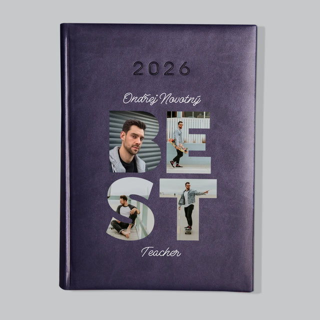 Slovo Z Fotek: Best Teacher - Diář