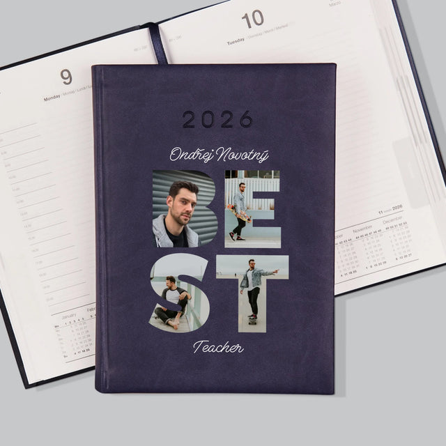 Slovo Z Fotek: Best Teacher - Diář