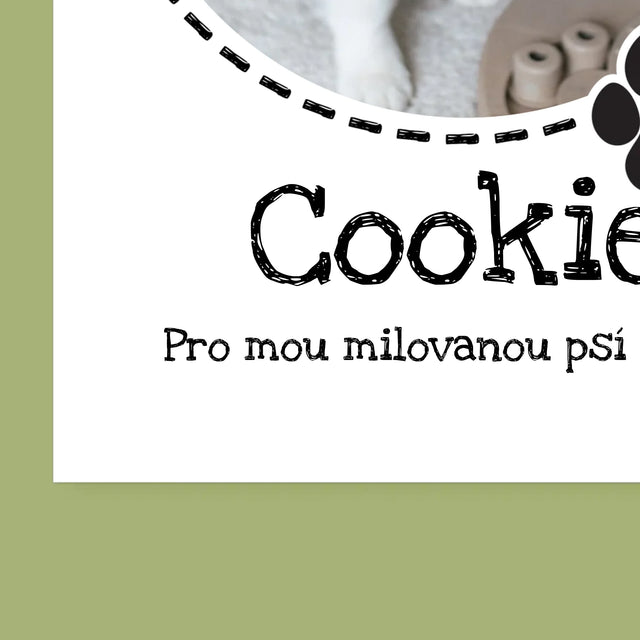 Fotka S Textem: Milovaný Chlupáč - Nástěnný Kalendář