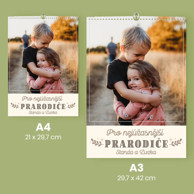 Fotka S Textem: Pro Nejúžasnější Dědečky - Nástěnný Kalendář