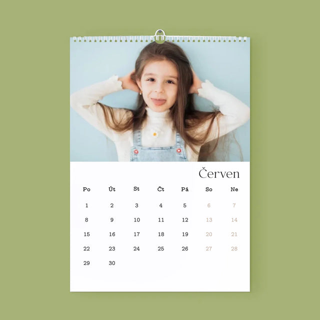 Tvar Z Fotek: Vánoční Stromeček Vánoce - Nástěnný Kalendář