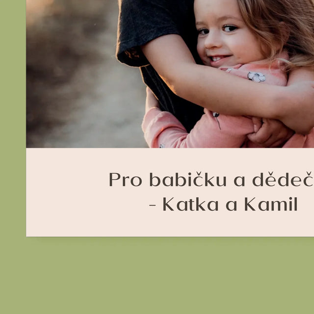 Fotokoláž: Milovaní Prarodiče - Nástěnný Kalendář