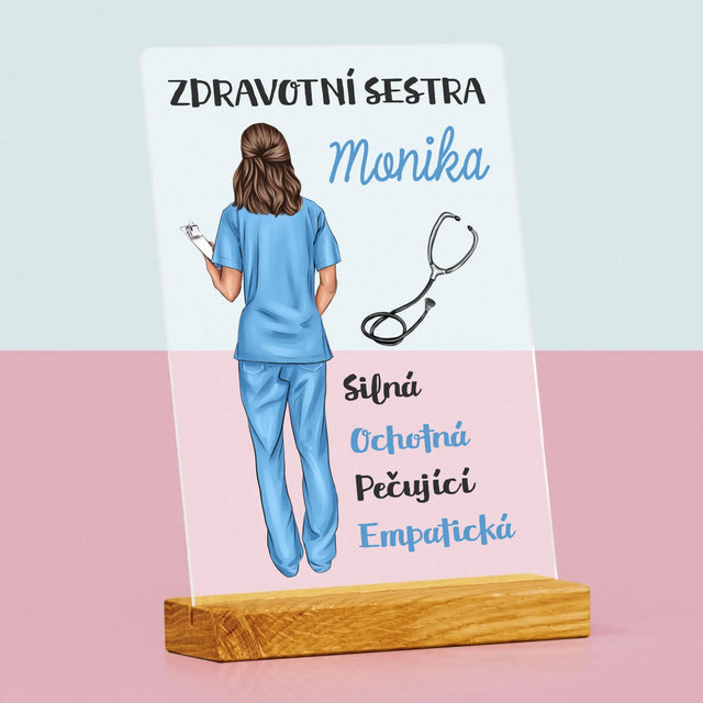 Designér Postav: Vlastnosti Zdravotní Sestry - Tisk Na Akrylovém Skle
