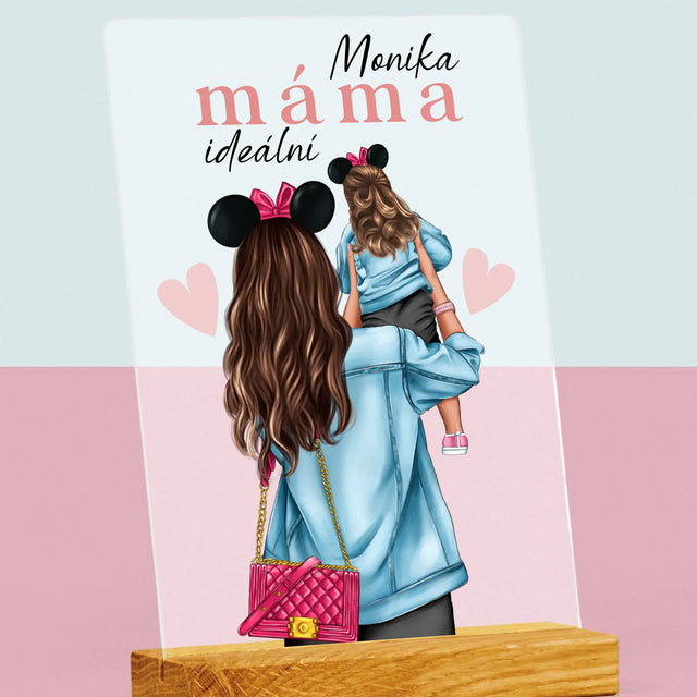 Designér Postav: Ideální Máma - Tisk Na Akrylovém Skle