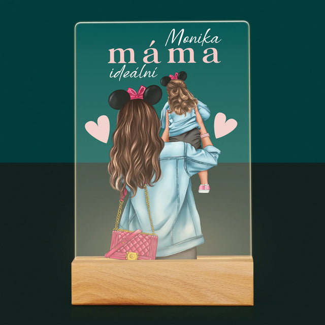 Designér Postav: Ideální Máma - Tisk Na Akrylovém Skle