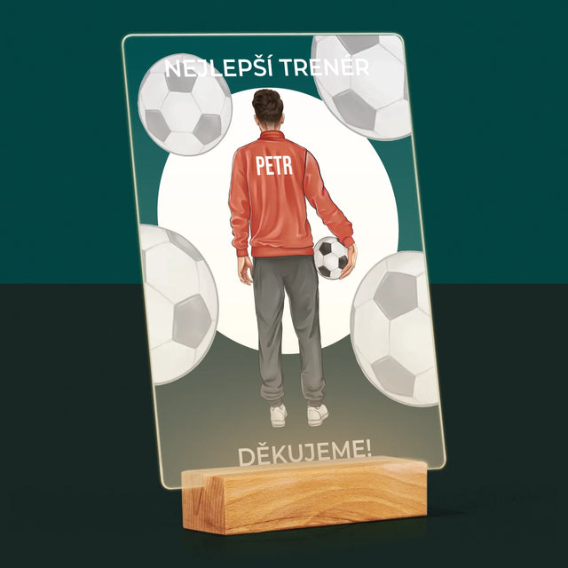 Designér Postav: Nejlepší Trenér - Tisk Na Akrylovém Skle