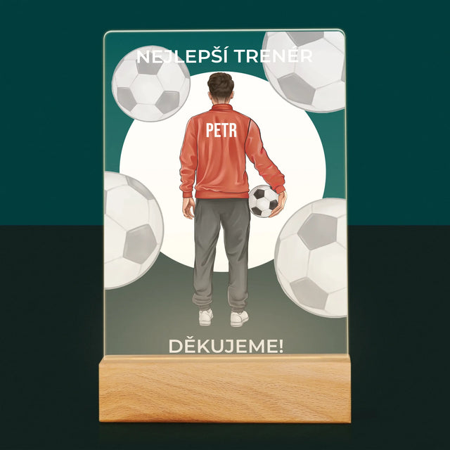 Designér Postav: Nejlepší Trenér - Tisk Na Akrylovém Skle