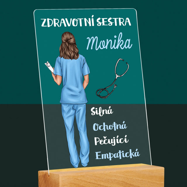 Designér Postav: Vlastnosti Zdravotní Sestry - Tisk Na Akrylovém Skle
