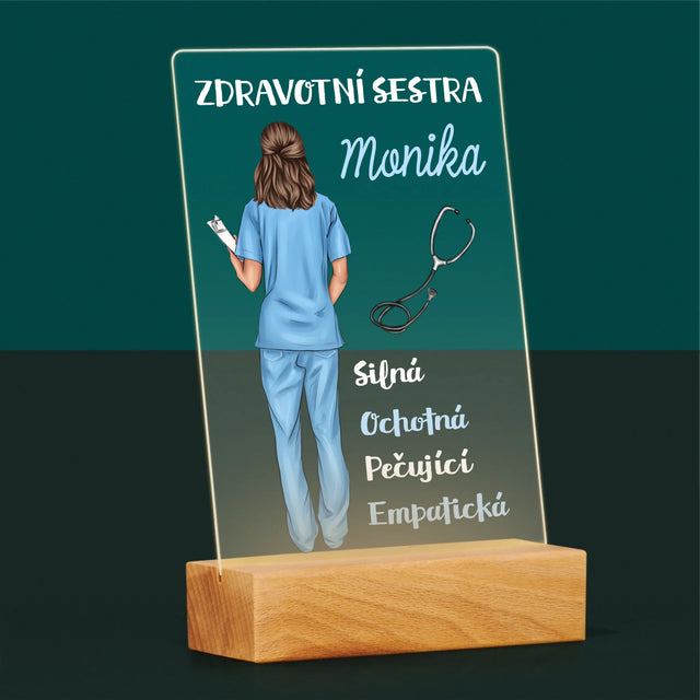 Designér Postav: Vlastnosti Zdravotní Sestry - Tisk Na Akrylovém Skle