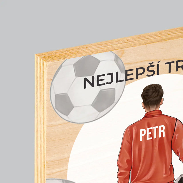 Designér Postav: Nejlepší Trenér - Tisk Na Dřevo