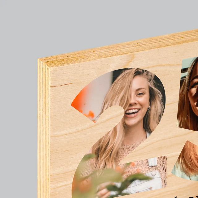 Slovo Z Fotek: Moc Stará Pro Dicapria - Tisk Na Dřevo