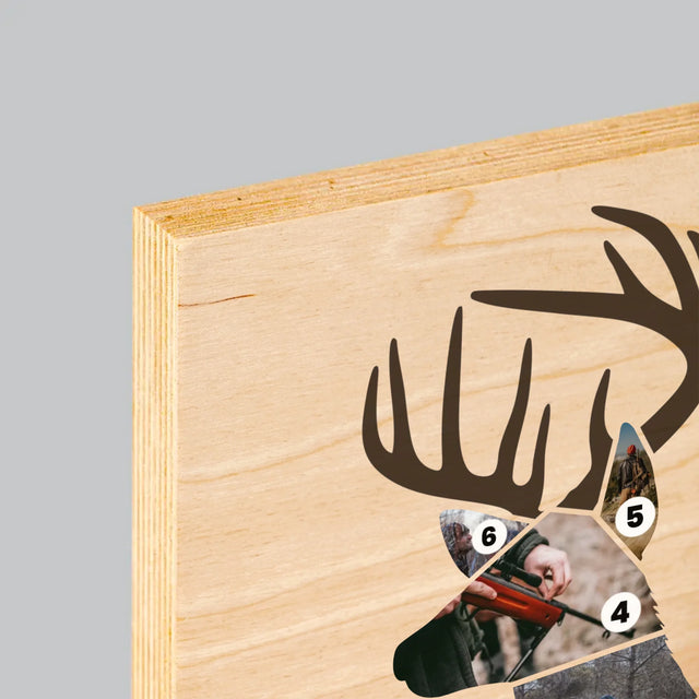 Tvar Z Fotek: Nejlepší Lovec - Tisk Na Dřevo