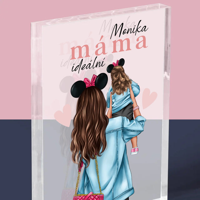 Designér Postav: Ideální Máma - Akrylový Blok