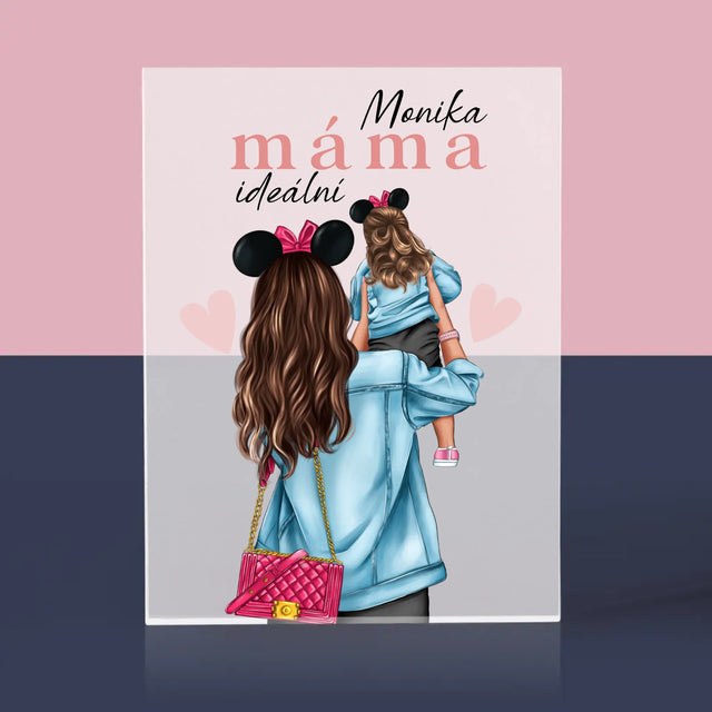 Designér Postav: Ideální Máma - Akrylový Blok