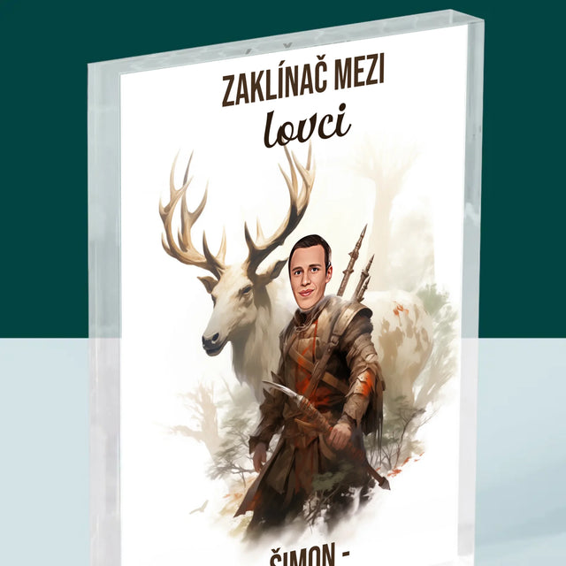 Tvoje Postava: Zaklínač Mezi Lovci - Akrylový Blok