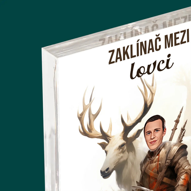 Tvoje Postava: Zaklínač Mezi Lovci - Akrylový Blok