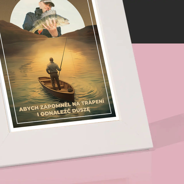 Fotka S Textem: A Jdu K Rybníku - Fotorámeček