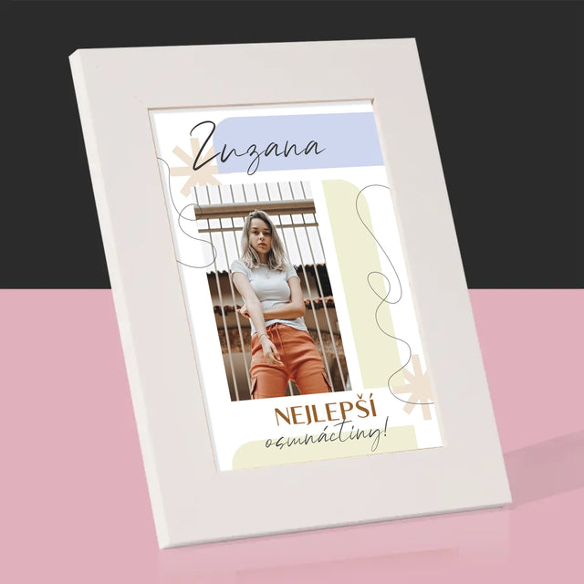 Fotka S Textem: Nejlepší Osmnáctiny - Fotorámeček