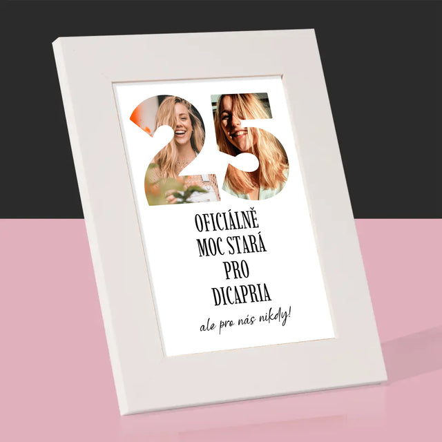 Slovo Z Fotek: Moc Stará Pro Dicapria - Fotorámeček