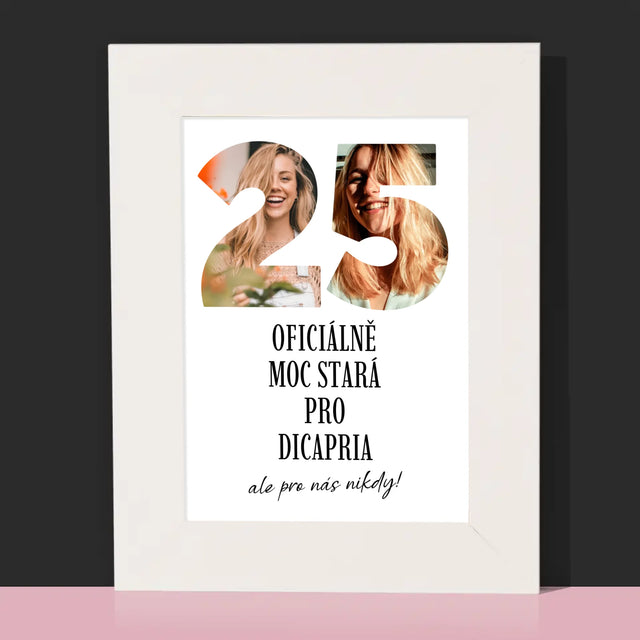 Slovo Z Fotek: Moc Stará Pro Dicapria - Fotorámeček