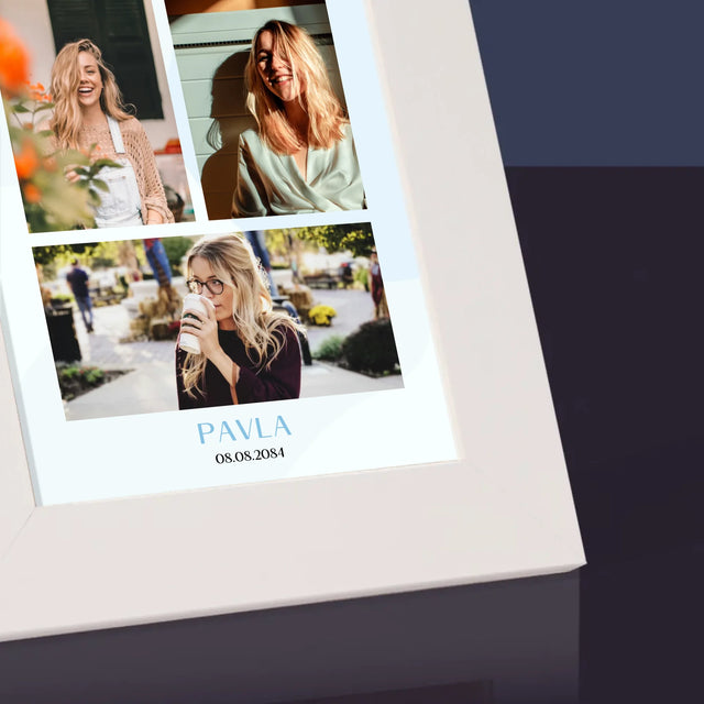 Fotokoláž: Od Dneška Šťastná 30 - Fotorámeček