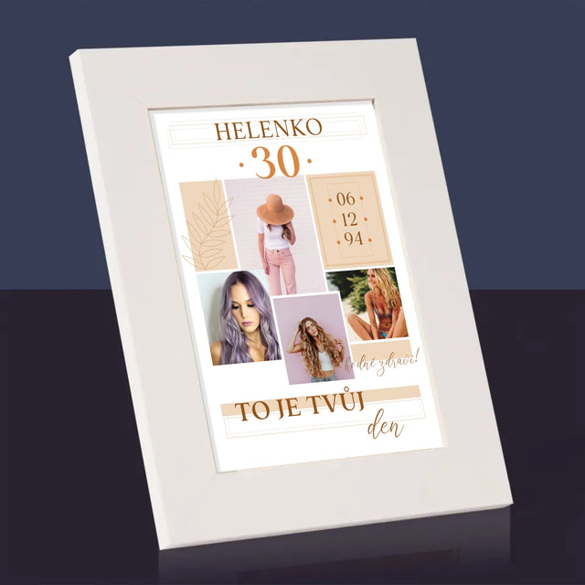Fotokoláž: To Je Tvůj Den - Fotorámeček