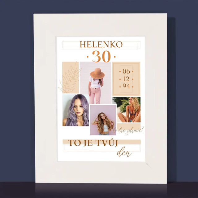Fotokoláž: To Je Tvůj Den - Fotorámeček