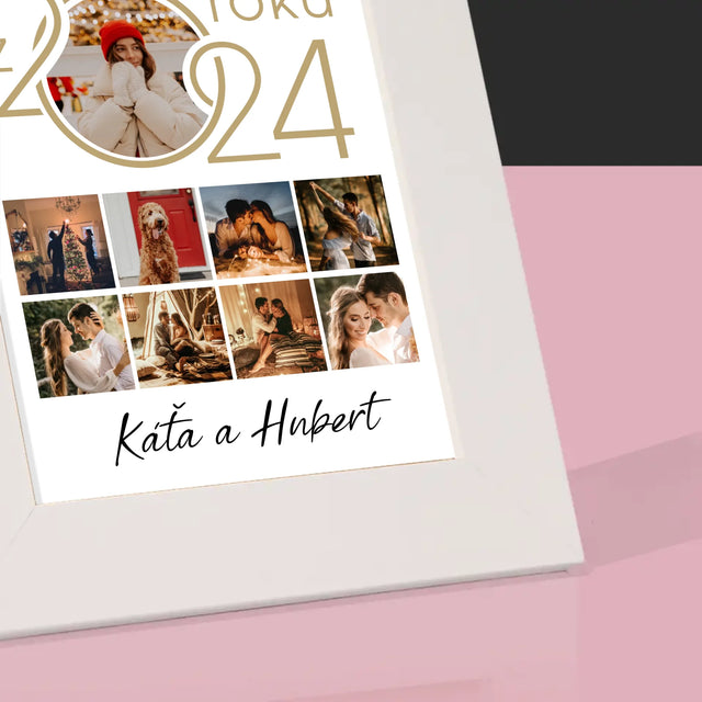 Fotokoláž: Naše Vzpomínky Z Roku - Fotorámeček