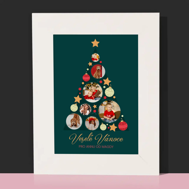 Fotokoláž: Ozdoby Na Stromeček - Fotorámeček
