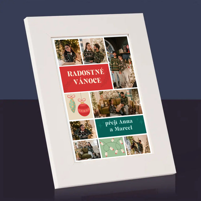 Fotokoláž: Vánoční Fotky - Fotorámeček