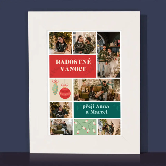 Fotokoláž: Vánoční Fotky - Fotorámeček