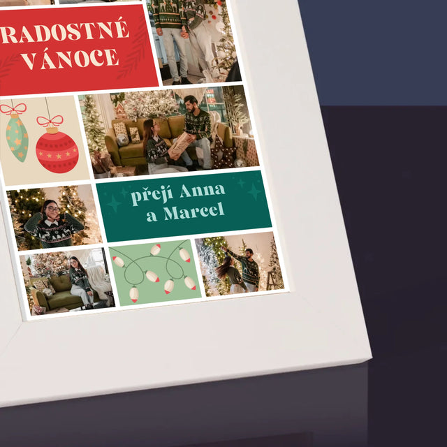 Fotokoláž: Vánoční Fotky - Fotorámeček