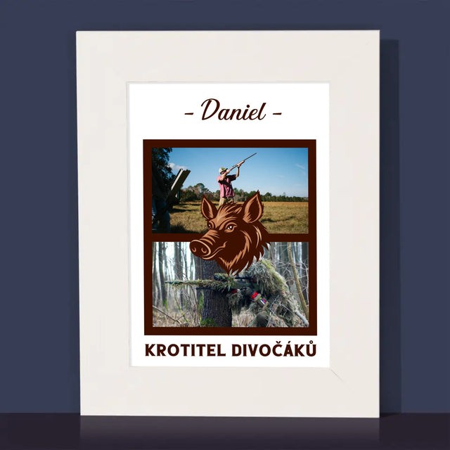 Fotokoláž: Krotitel Divočáků - Fotorámeček