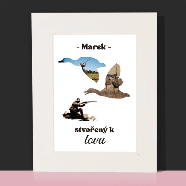 Tvar Z Fotek: Stvořený K Lovu - Fotorámeček