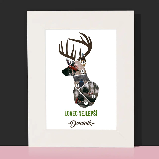 Tvar Z Fotek: Nejlepší Lovec - Fotorámeček