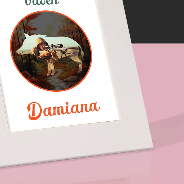 Fotka S Textem: Lovecká Vášeň Damiana - Fotorámeček