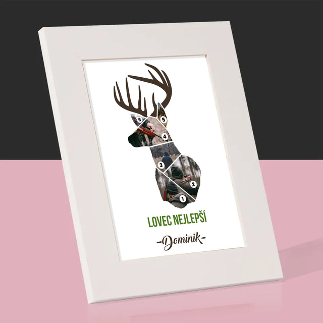 Tvar Z Fotek: Nejlepší Lovec - Fotorámeček