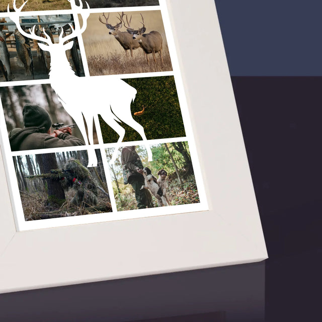 Fotokoláž: Lovec - Fotorámeček
