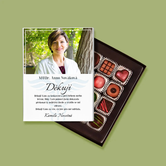 Fotka S Textem: Doktore, Děkuji - Pralinky