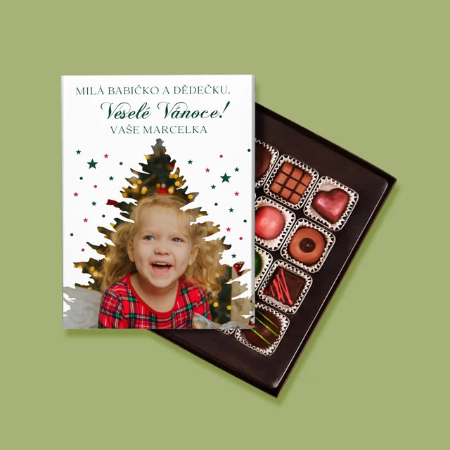 Tvar Z Fotek: Vánoční Stromeček Vánoce - Pralinky