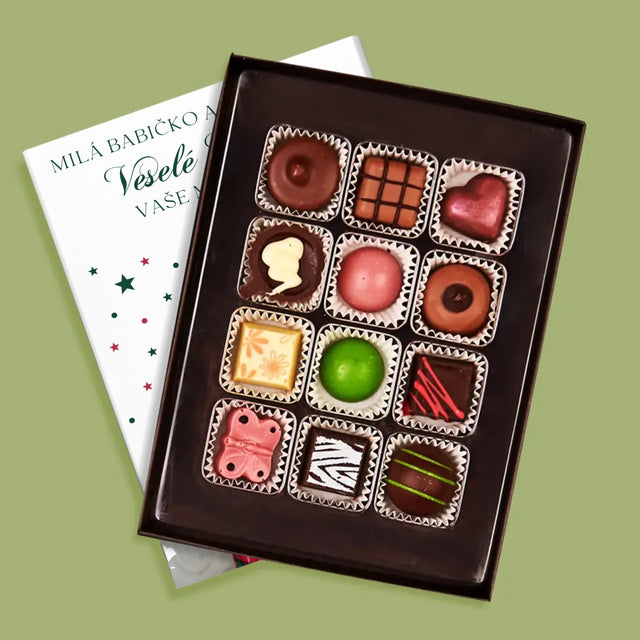 Tvar Z Fotek: Vánoční Stromeček Vánoce - Pralinky