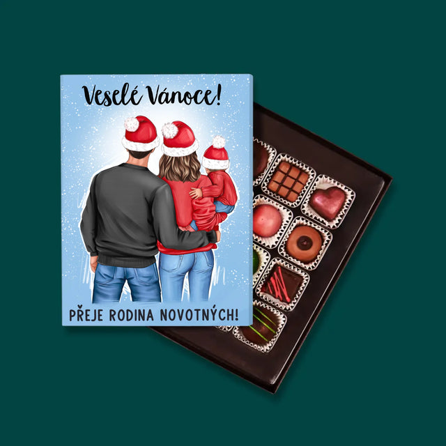 Designér Postav: Vánoční Rodina - Pralinky