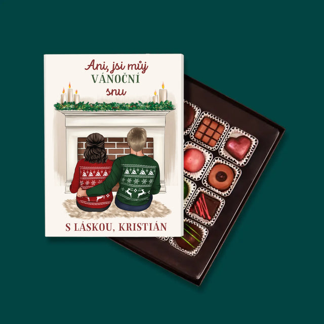 Designér Postav: Vánoční Pár - Pralinky