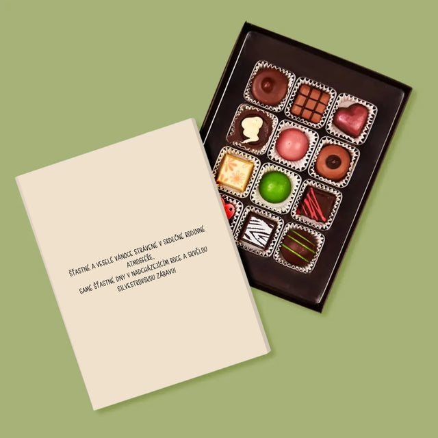 Designér Postav: Veselé Vánoce Babičko - Pralinky