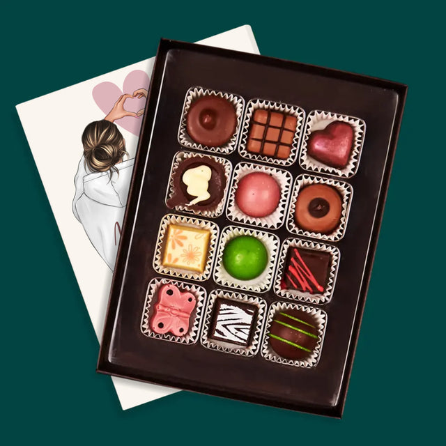 Designér Postav: Pár Srdce - Pralinky