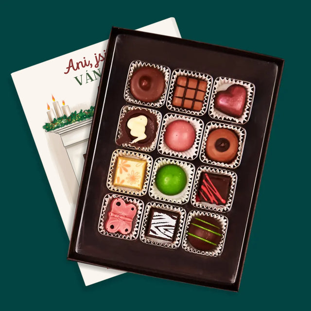 Designér Postav: Vánoční Pár - Pralinky