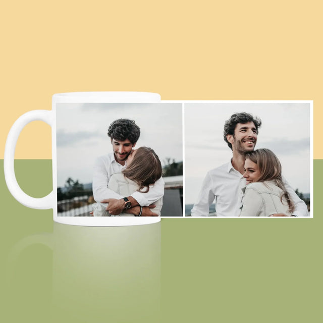 Fotokoláž: 2 Fotky - Hrnek