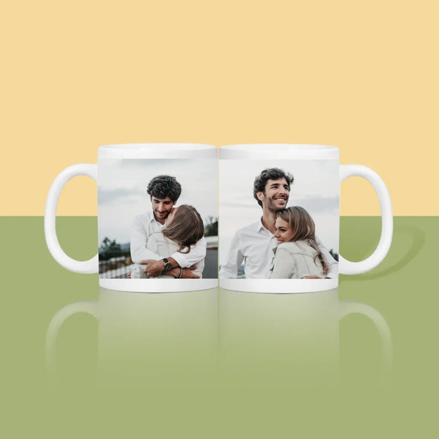 Fotokoláž: 2 Fotky - Hrnek