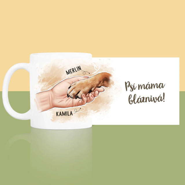 Designér Postav: Psí Máma - Hrnek