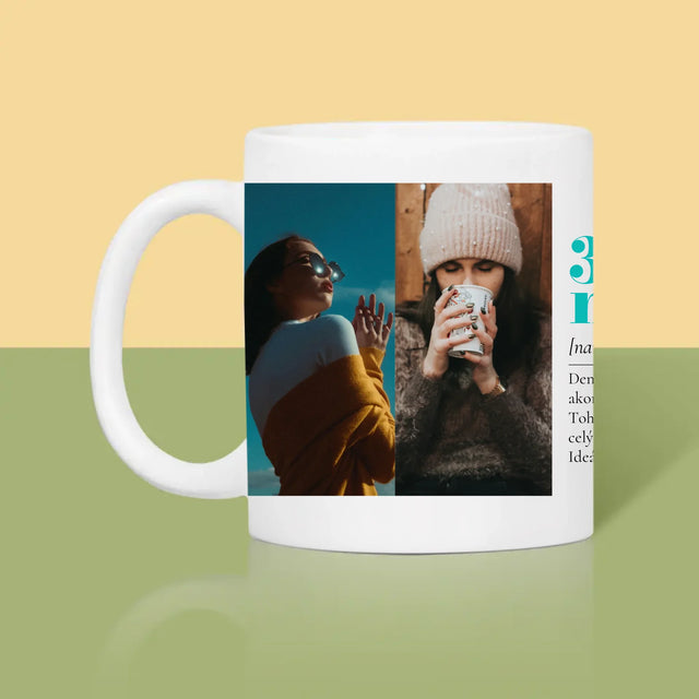 Fotokoláž: 30. Narozeniny Definice - Hrnek